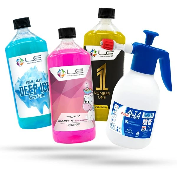 Liquid Elements - Foam Party 3er Set + Alta Foamer